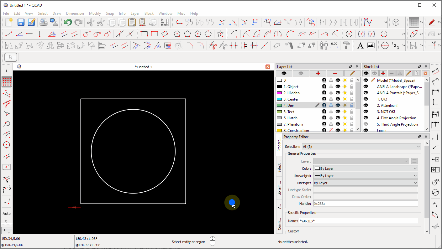 dimension - Chat - QCAD Forum