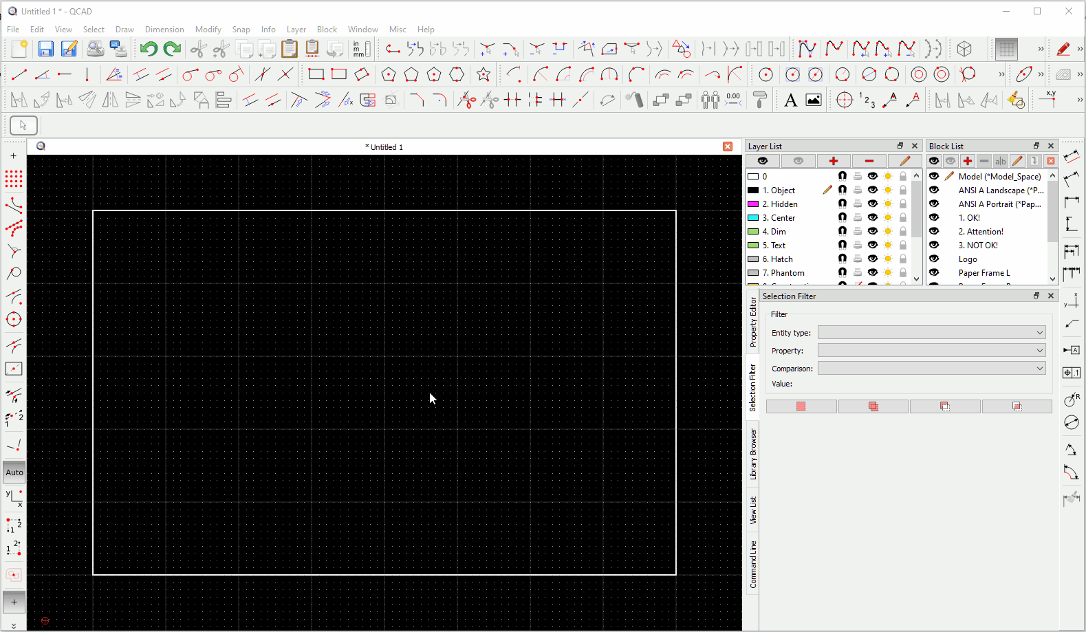 Polyline from selection without changing line angles - QCAD 'How Do I ...