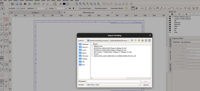 How to open a defined dwg file - QCAD Script Programming ...
