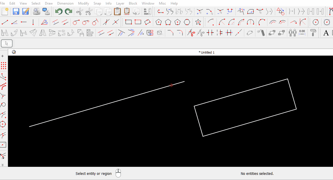 [Solved] Aligning - QCAD 'How Do I' Questions - QCAD Forum